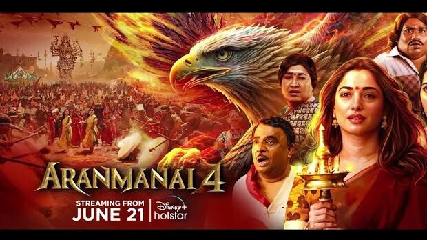 Aranmanai 4 Hindi Dubbed Full Movie 2024 New South Dubbed Movie