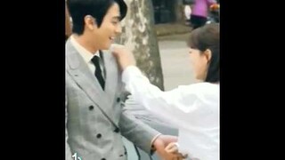 BTS Ahn Hyo Seop ♡ Kim Sejeong ~ Behind The Scene Business Proposal #shorts #businessproposal