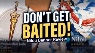 The JADE CUTTER Baits Again! NILOU & ALBEDO 3.1 Banner Review | Genshin Impact