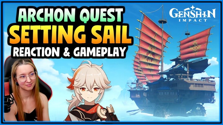 Inazuma Archon Quests ✦ Reaction & Gameplay ✦ The Immovable God and the Eternal Euthymia  - Pt. 1