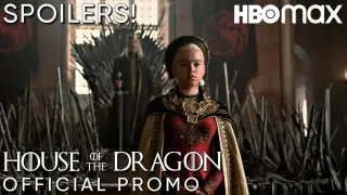 House of the Dragon: New Official Promo | Major Spoilers | Game of Thrones Prequel Series | HBO Max