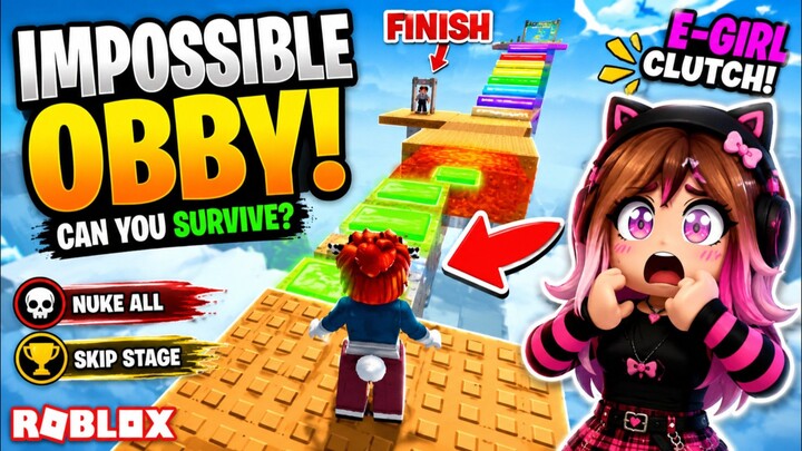 Impossible Roblox Obby Challenge 😱#game