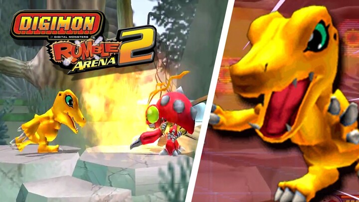 Digimon Rumble Arena 2 PS2 | Game Ini Membuat Kita Kembali Ke Zaman Rental PS !!!