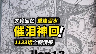 海贼王1133话全图情报！罗宾与萨乌罗感人重逢！奥哈拉事件的后续！