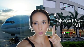 Philippines Travel VLOG | DAY1 Manila - 1st Time Flying to The Philippines!