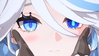 Fu Nina menyentuh kepalanya [Genshin Impact MMD]