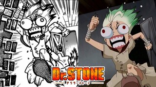 COFRE DEL TESORO DIFERENCIAS DR. STONE TEMPORADA 3 CAP. 6 ANIME COMPARACION MANGA RESUMEN