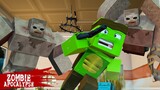 ZOMBIE TANKS IN THE MALL! - Minecraft Zombie Escape