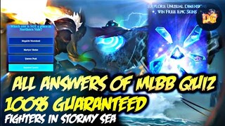 MLBB QUIZ EVENT ALL ANSWERS - Mobile Legends: Bang Bang!