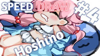 [SPEED DRAW #3] Fanart Hoshino summer dari game blue archive 🦀🦀