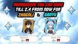 How Many Primogems Can You Save in 2.4 for Ganyu or Zhongli Rerun