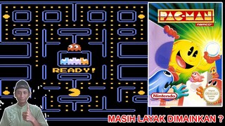 Pacman Nintendo NES (1980) | RETRO GAMES Review dan Gameplay