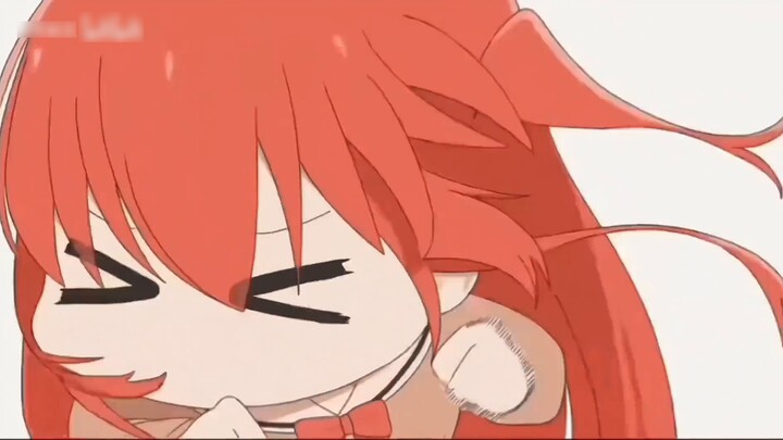 The Q version of Lonely Rock shaking his head is so cute!