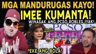 KAKAPASOK LANG Grabe! Mga Media at PCSO ROBLES Wala ng KAWALA sa Matinding PASAB0G ni SEN IMEE