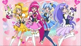 Happiness Charge Pretty Cure All Combined Attacks