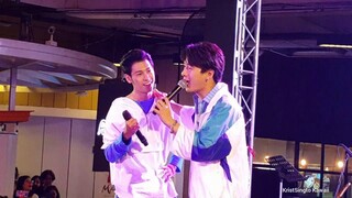 Krist&Singto - รักเธอไปทุกวัน เพลงบอกแทนความรู้สึกของน้องคริสพี่สิง จริงๆ @ Porto Chino 31/12/18