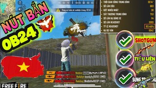 Free Fire | Cày Đặc “NÚT BẮN” Dành Cho SÚNG TRƯỜNG, SHOTGUN, TIỂU LIÊN Kéo Tâm Nát Mũ Chỉ 1 Viên