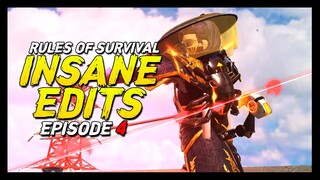 ROS INSANE EDITS #4 / Ft. Content Creators(Rules of Survival)