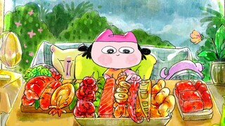 【美食动画】雨天宅家吃什么吶？