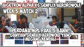 GENFLIX AEROWOLF MENGGILA NGAMUK BOYY. BIGETRON ALPHA VS GENFLIX AEROWOLF MATCH 2 WEEK 5 MPL ID S6
