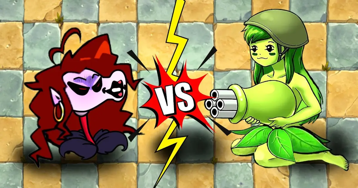 Peashooter + Dragon ball Chicken Ghost Henderson Vs Huge wave Zombies