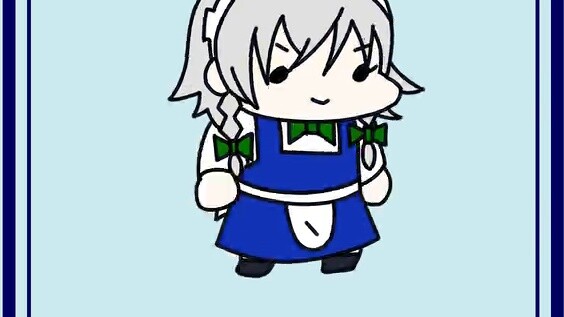 Sakuya dễ thương nhảy múa trực tuyến