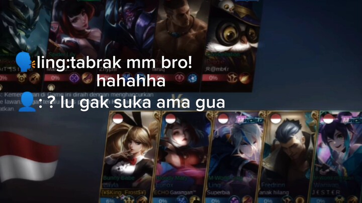 ngatain elit ngaca sulit gua beliin cermin ya ling ama wanwan