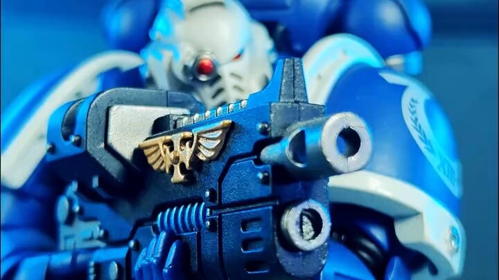 For courage and glory! [Warhammer 40K Ultramarines Stop Motion Animation]