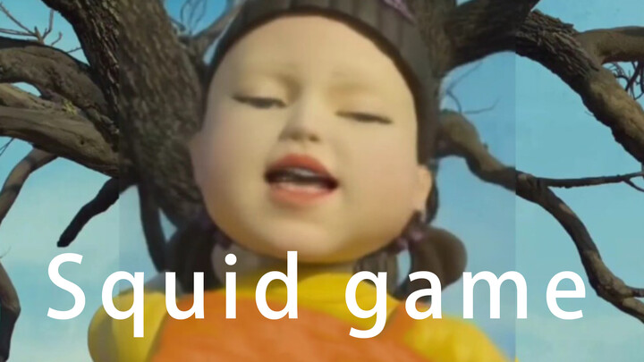 [MAD]Búp bê khổng lồ trong Squid Game hát Unravel 