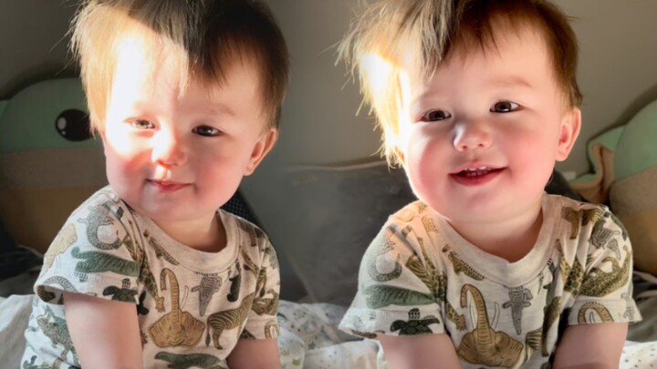 How can there be human babies who don’t have any morning grumpiness at all!!