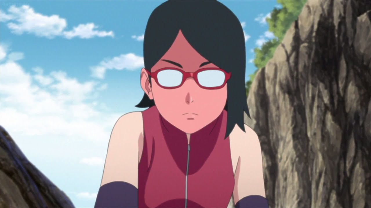 Boruto Uses Sexy Jutsu To Seduce Sarada In Front Of Mitsuki - BiliBili