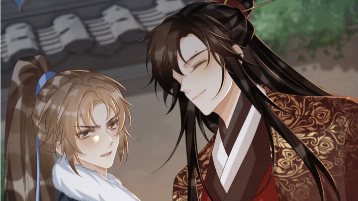 The male protagonist no longer imprisons men by his side and learns to let go and love.