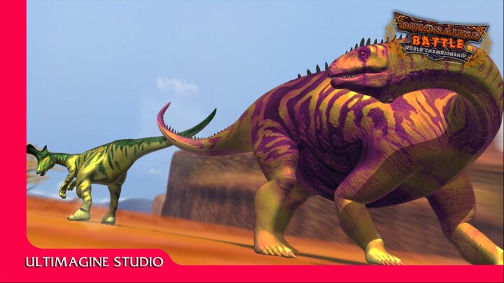 Epic Lambeosarus VS Isanosaurus Showdown | Dinosaurs Battle s1 GA3