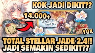 TOTAL STELLAR JADE UPDATE 2.4!! Jadi Semakin Sedikit?? 🤔 +GIVEAWAY!! | Honkai: Star Rail