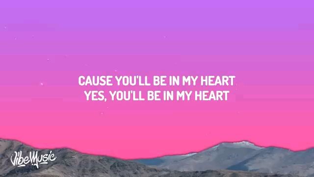 YOU'LL BE IN MY HEART — NIKI