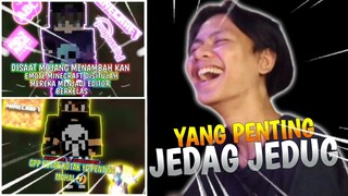 JEDAG JEDUG KEMBALI LAGI !!! EDITOR BERKELAS MINECRAFT TERBARU DAN KOCAK😂HOBAAAHHHH !!! #8