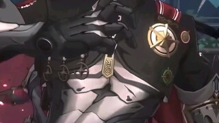 So what he's wearing under his short coat isn't armor, but rather.