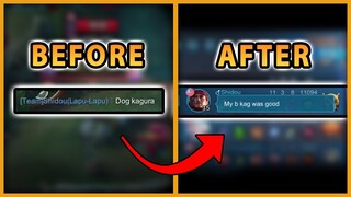 From Calling Me A Dog Kagura, To Apologizing In The End | Mobile Legends