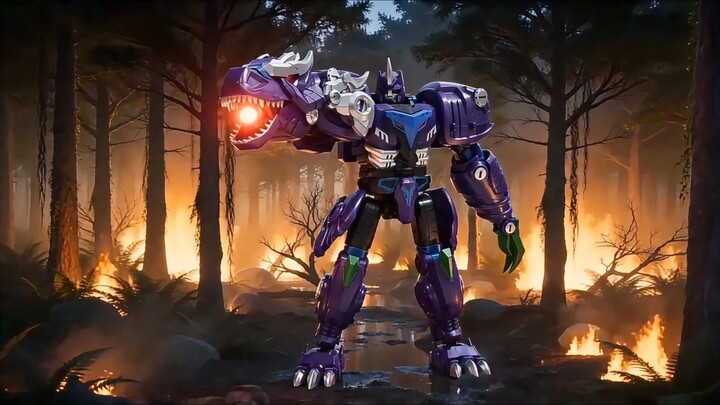 Amidst the sea of flames, it achieved awakening