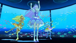 【mmdプリキュア】キュアセレーネ＆キュアソレイユ＆キュアコスモでbreeze