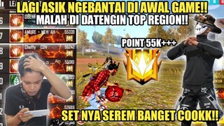 NGGAK NYANGKA!! PERTAMA KALINYA KETEMU TOP REGION GRAND MASTER POINT 55RB+++!! SOLO SQUAD