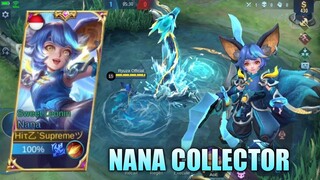 NANA COLLECTOR AQUA PURA SKIN SCRIPT FULL EFFECT WITH SOUND AND VOICE NO PASSWORD - MOBILE LEGENDS