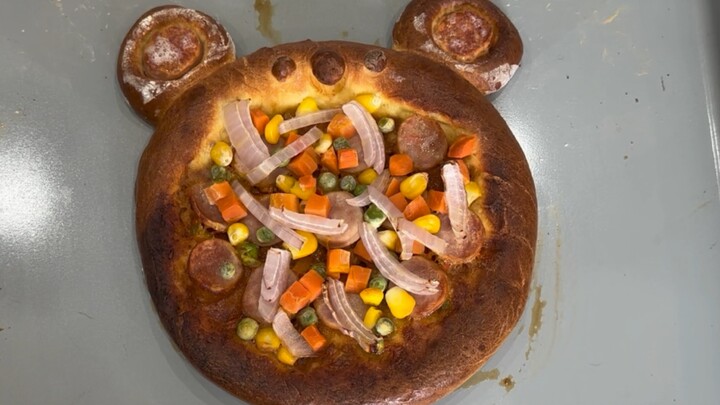 Pizza Gấu Ấm Tình Yêu Của Cha