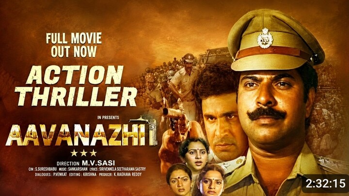 Aavanazhi | Tamil Dubbed Full Movie | Action | Mammootty