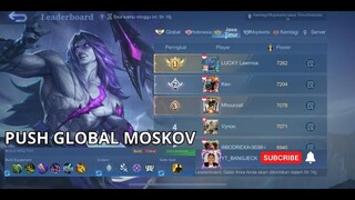 GAMEPLAY TOP GLOBAL MOSKOV - Mobile Legends #mobilelegends #bangjeckmlbb #shorts