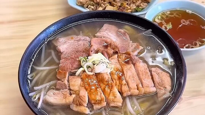 A culinary gem of meat broth noodles, lovingly run by a couple for 60 years
