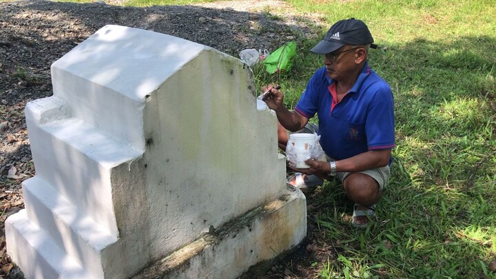 Painting in the Graveyard: Honoring My Grandmother