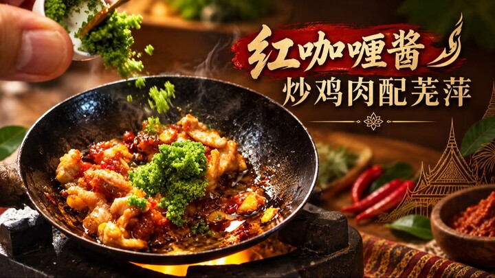 miniature real cooking Stir-fried chicken with chili | Miniature Chicken Recipes | mini food cooking