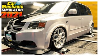 FASTEST MINIVAN That Any Soccer Mom Would LOVE // Car Mechanic Simulator 2021 Gameplay