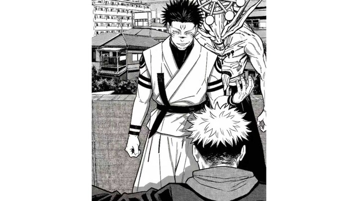 Teacher Gojo said... Outside the door is Ryomen Sukuna.